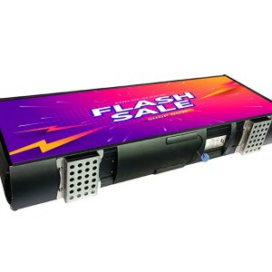 Taxi Top LED Display Screen Car Advertising LED Screen Roof Sign - Image 5