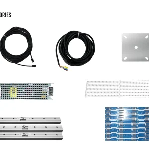 Outdoor Transparent LED Display Ultra-Thin Light LED Grille Screen - Image 7