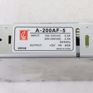 CZCL A-200AF-5 5V40A 200W Low Profile LED Power Supply - Image 4