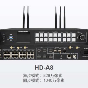 HUIDU HD-A8 Full Color LED Display 4K Multimedia Player - Image 1