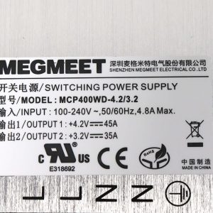 Megmeet MCP400WD-4.2/3.2 LED Screen Power Supply - Image 3