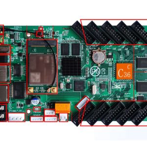 HUIDU HD-C36 HD-C36C HD-C16L Full Color Asynchronous LED Screen Control Card - Image 6
