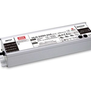 Meanwell HLG-240H-24A / HLG-240H-36A / HLG-240H-48A LED Lighting Driver Power Supply - Image 1
