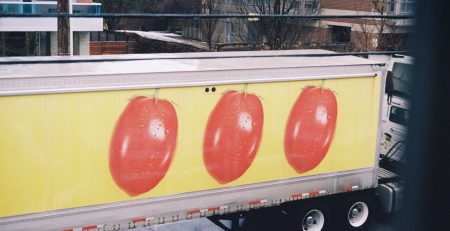 Advertising truck