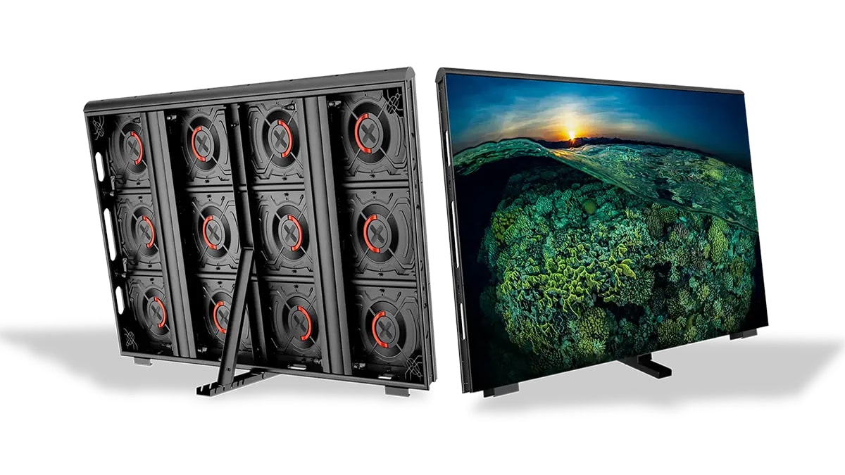 Perimeter LED display