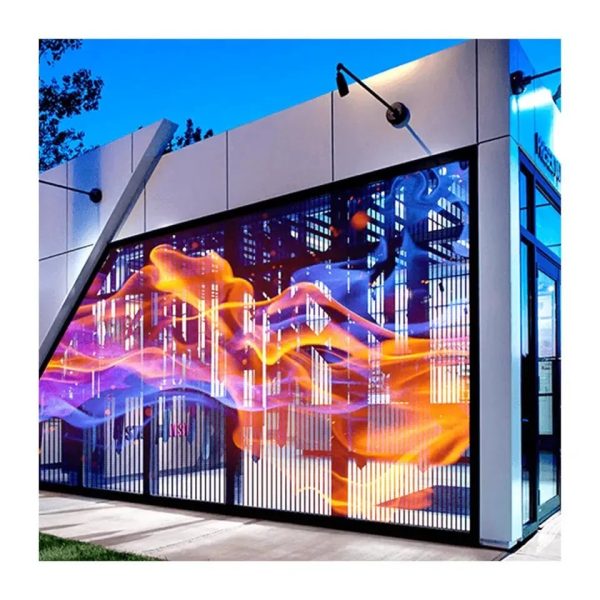Wholesale-Outdoor-Advertising-HD-P10-42-Static-Current-Transparent-LED-Display-Screen