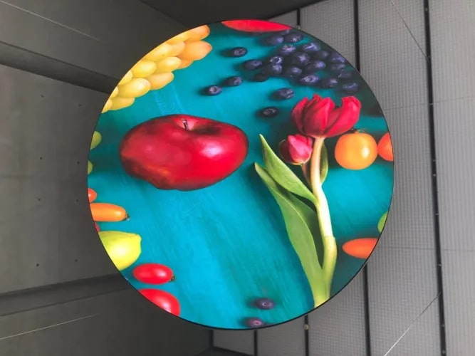round led screen