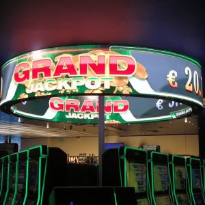 round ring led display
